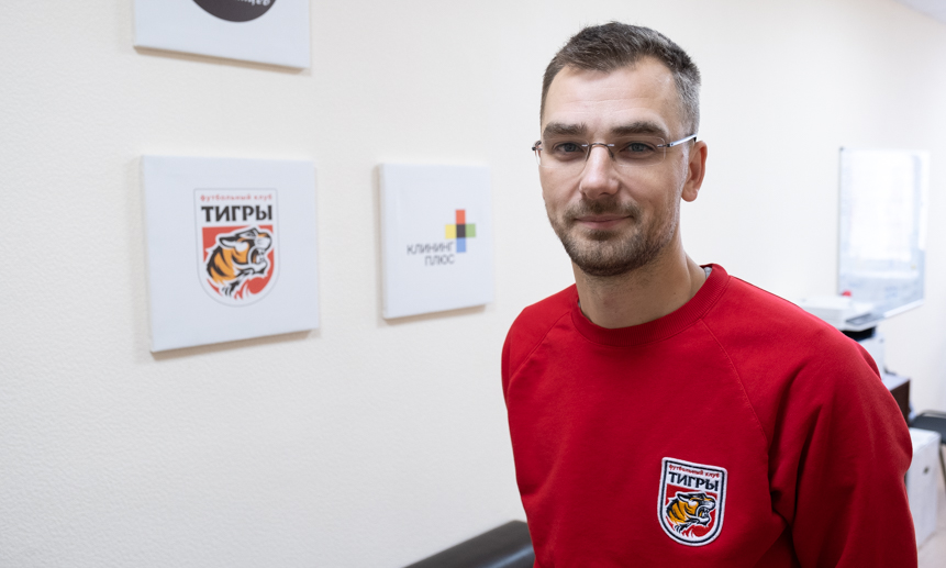 Управляющий клубом «Тигры» Никита Коростелёв.